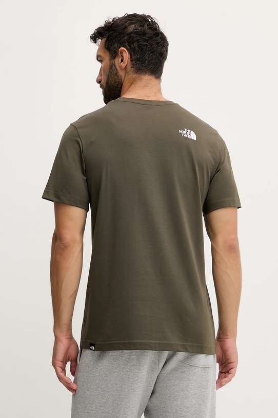 Ρούχα Μπλουζάκι The North Face Simple Dome NF0A87NG21L1 πράσινο