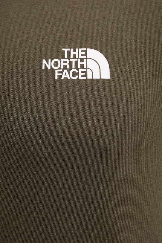 Μπλουζάκι The North Face Simple Dome NF0A87NG21L1 πράσινο
