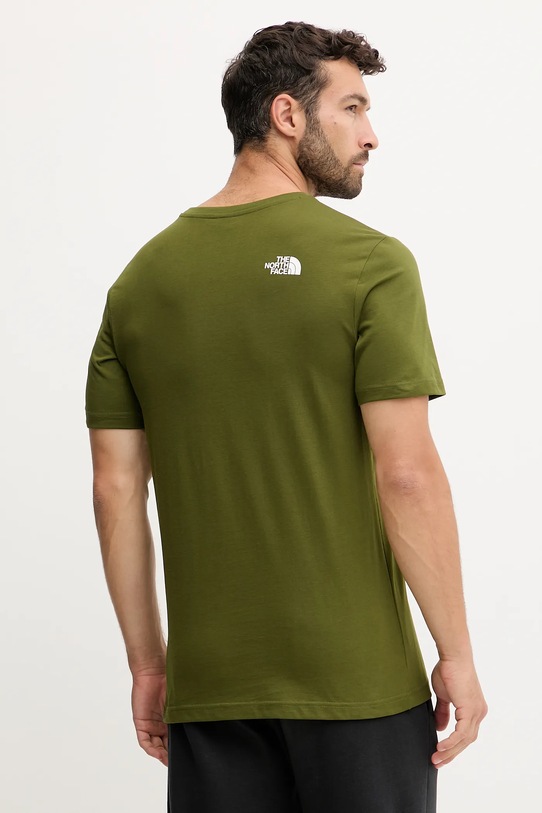 Oblačila Kratka majica The North Face Simple Dome NF0A87NGBRI1 zelena