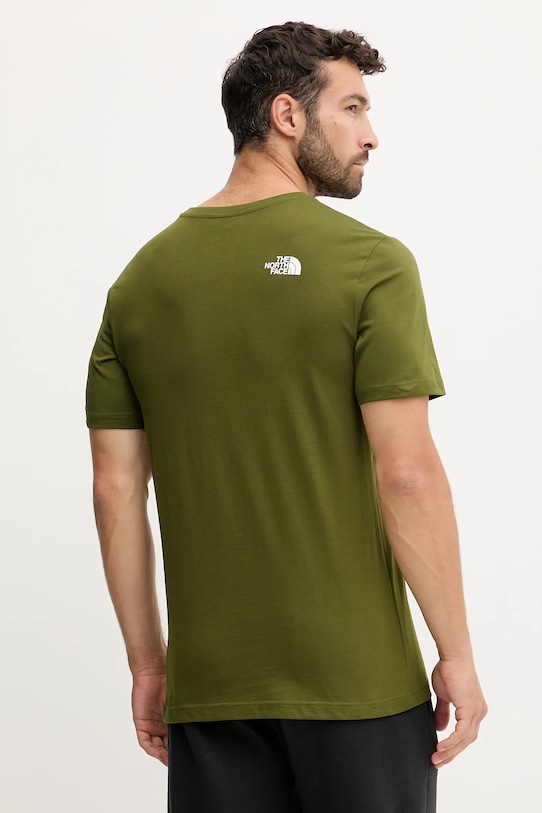 Îmbrăcăminte The North Face tricou Simple Dome NF0A87NGBRI1 verde