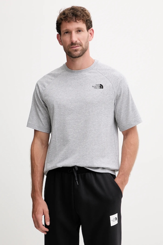 Odzież The North Face t-shirt NF0A87NUDYX1 szary