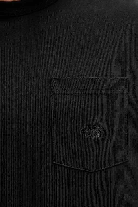 Βαμβακερό μπλουζάκι The North Face Dome Relaxed NF0A8DYPJK31 μαύρο