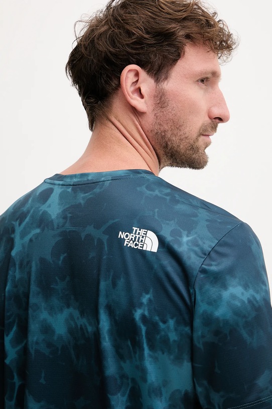T-shirt προπόνησης The North Face 24/7 NF0A8DZDEHF1 τιρκουάζ