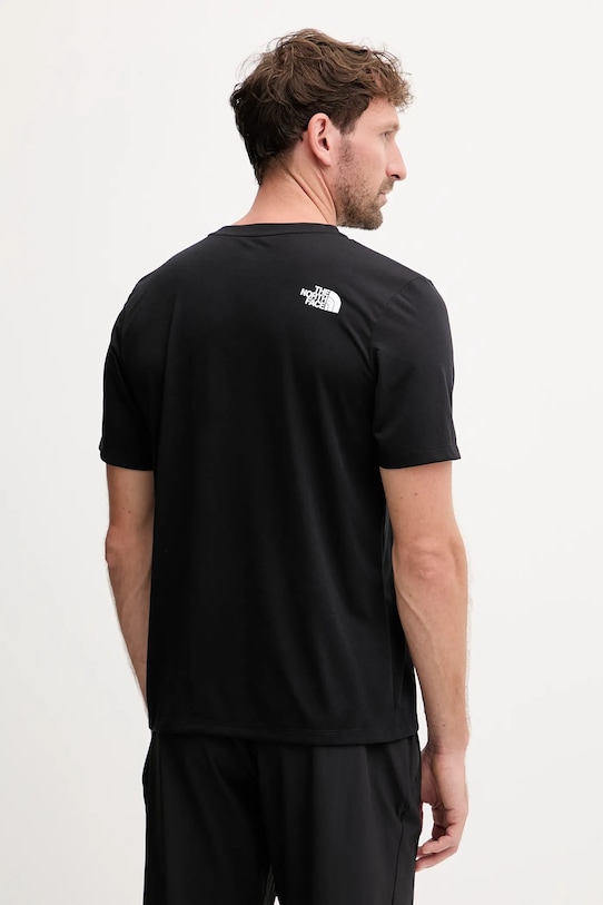 Odzież The North Face t-shirt sportowy Mountain Foundation NF0A8E19JK31 czarny