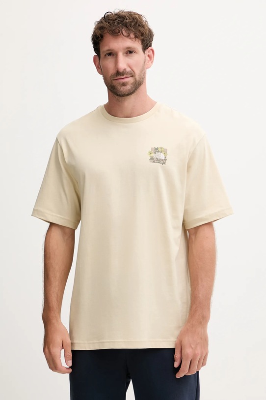 Ρούχα Βαμβακερό μπλουζάκι The North Face Connected Relaxed NF0A8EGW3X41 μπεζ