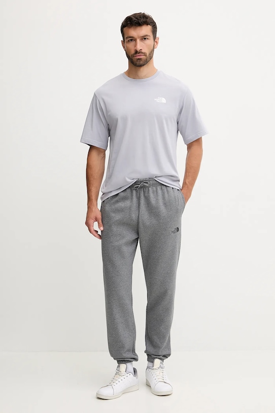 The North Face tricou din bumbac NF0A8F2GBOB1 albastru AW25