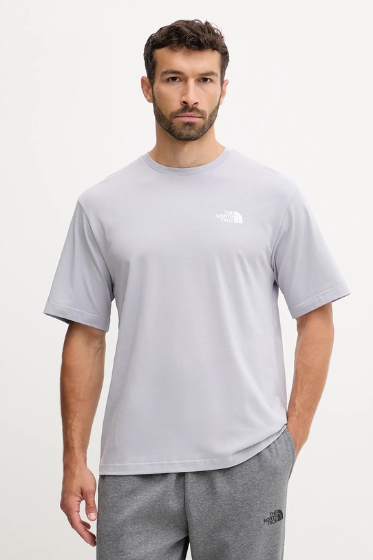 Oblačila Bombažna kratka majica The North Face NF0A8F2GBOB1 modra