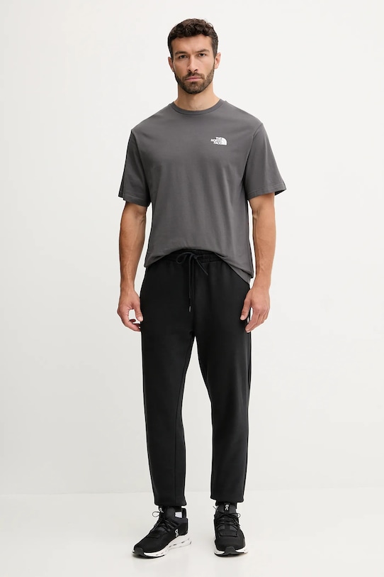 Bavlněné tričko The North Face NF0A8F2GRHI1 šedá AW25