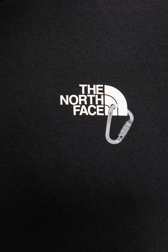 Bavlněné tričko The North Face Explore Carabiner NF0A8F2HJK31 černá