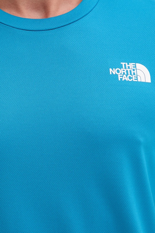 The North Face t-shirt treningowy Lightbright NF0A825OBOM1 niebieski