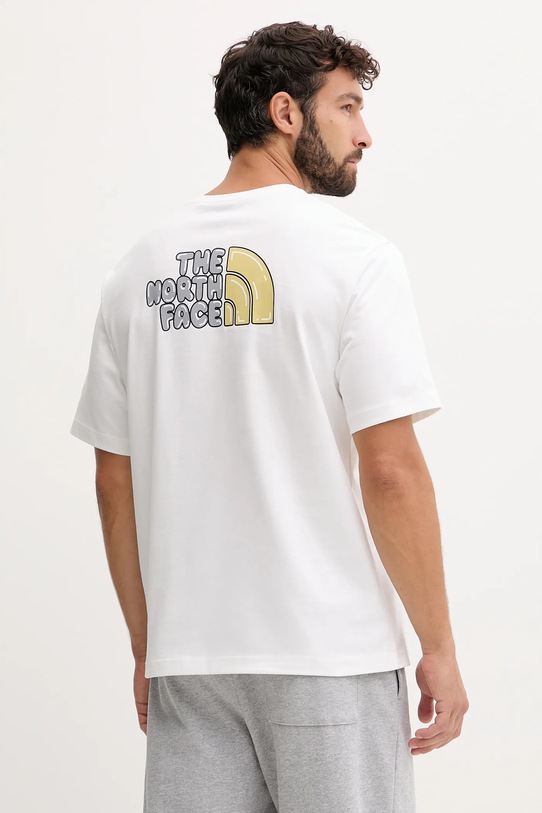 Odzież The North Face t-shirt bawełniany NF0A8F2RFN41 beżowy