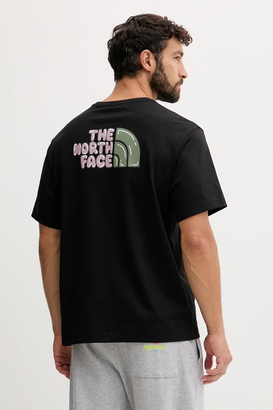 Odzież The North Face t-shirt bawełniany NF0A8F2RJK31 czarny