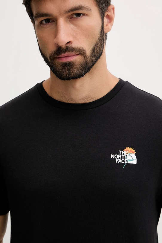 The North Face tricou din bumbac negru NF0A8F65JK31