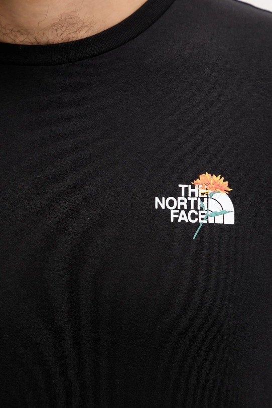 The North Face t-shirt bawełniany NF0A8F65JK31 czarny