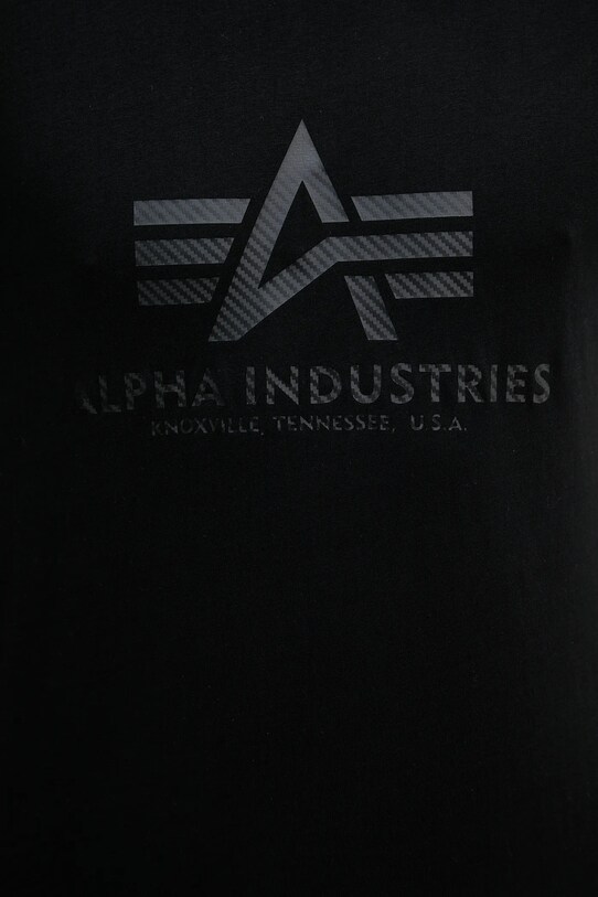 Alpha Industries t-shirt bawełniany 100501CB.515 czarny
