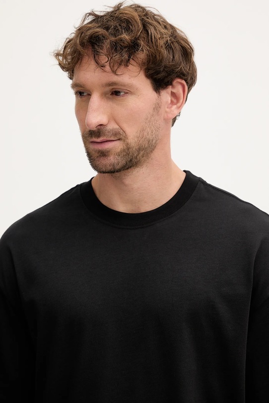 Alpha Industries t-shirt bawełniany czarny 156550.03