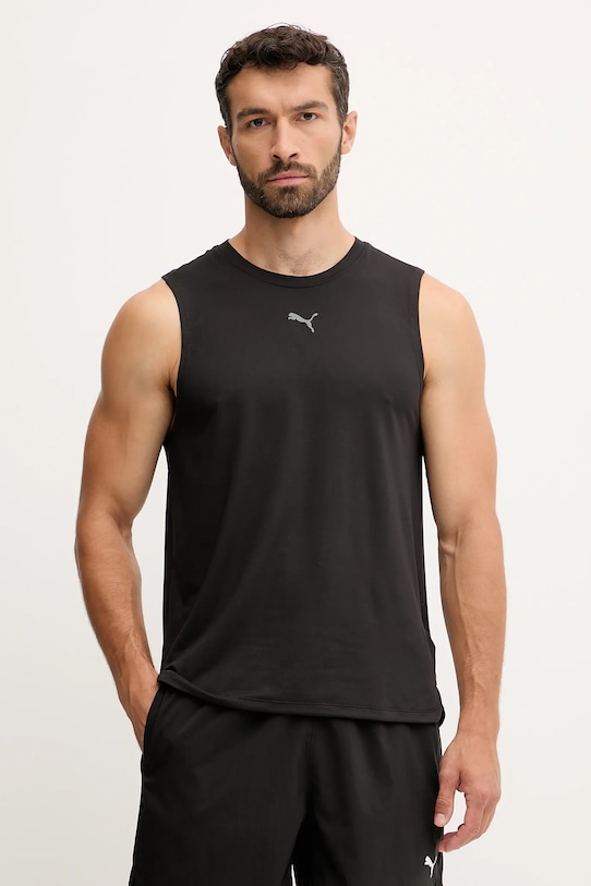 Puma tricou de antrenament print negru 527509