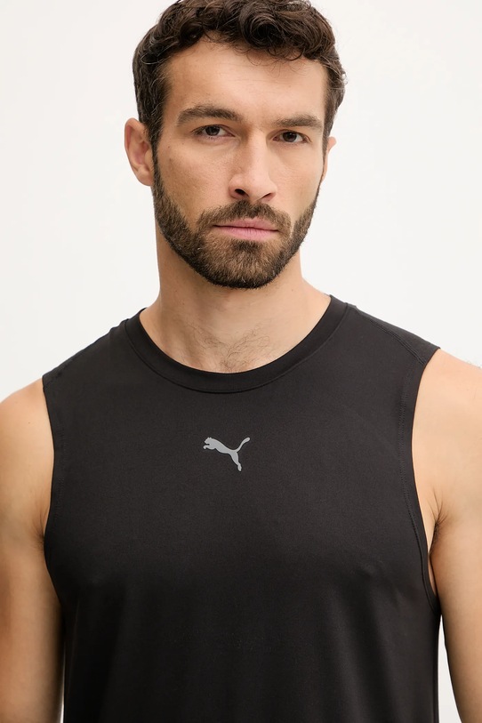 Тениска за трениране Puma черен 527509