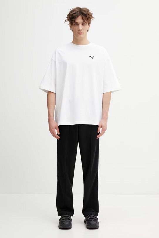 Puma t-shirt bawełniany 629645 biały