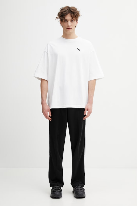 Бавовняна футболка Puma Wardrobe Essential 629645 білий