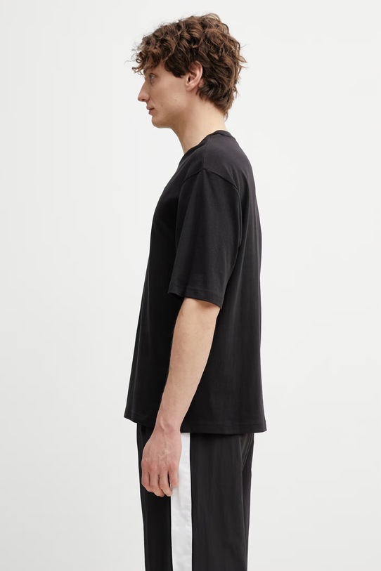 Puma t-shirt bawełniany 629645 czarny SS26