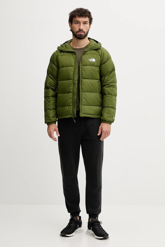 Βαμβακερό μπλουζάκι The North Face NF0A8E3HFA41 πράσινο AW25