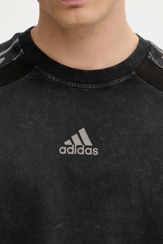 Бавовняна футболка adidas Originals Adilenium Tg Te KF8538 чорний
