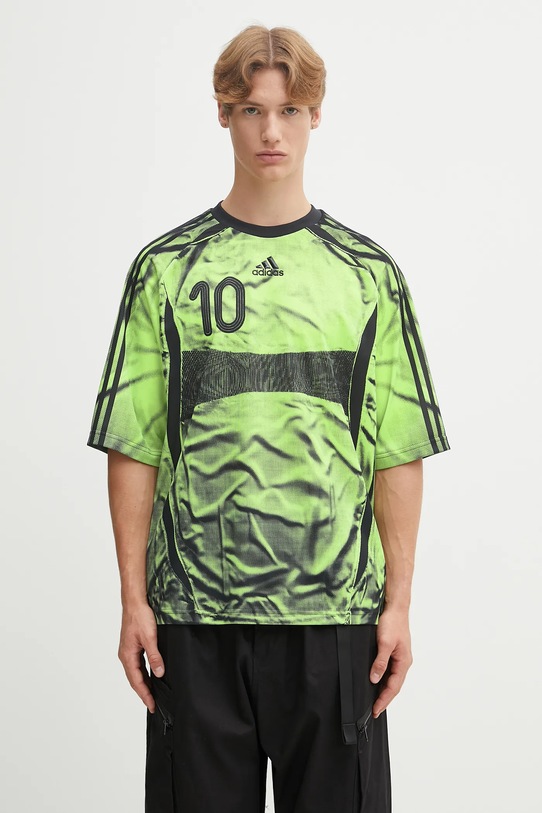 Μπλουζάκι adidas Originals Adilenium Tg Je κανονικό πράσινο KF8524