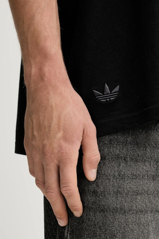 adidas Originals t-shirt bawełniany Neu C Tee HZ3700 czarny