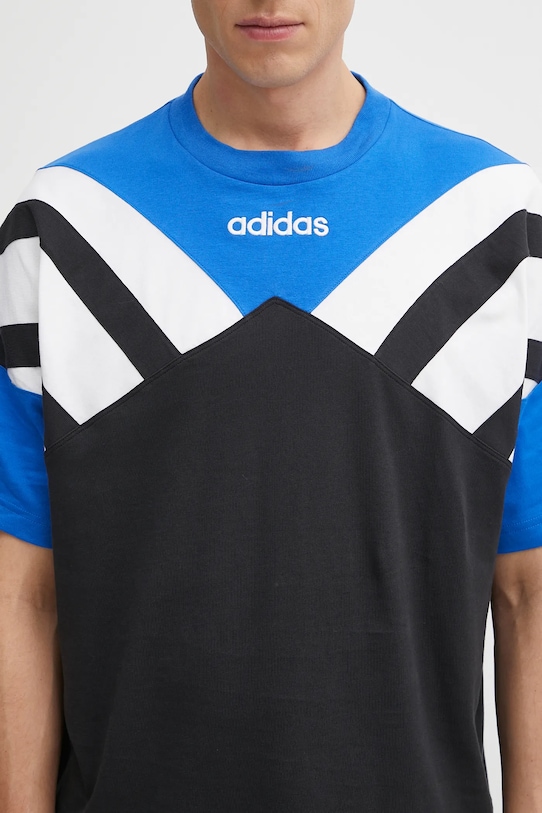 adidas Originals tricou din bumbac Cutline Tee negru JX3074