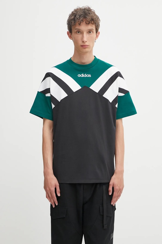 Bavlnené tričko adidas Originals Cutline Tee regular čierna JX3075