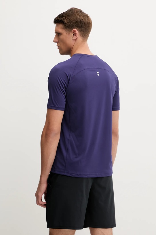 Odzież Hummel t-shirt treningowy 229885 fioletowy