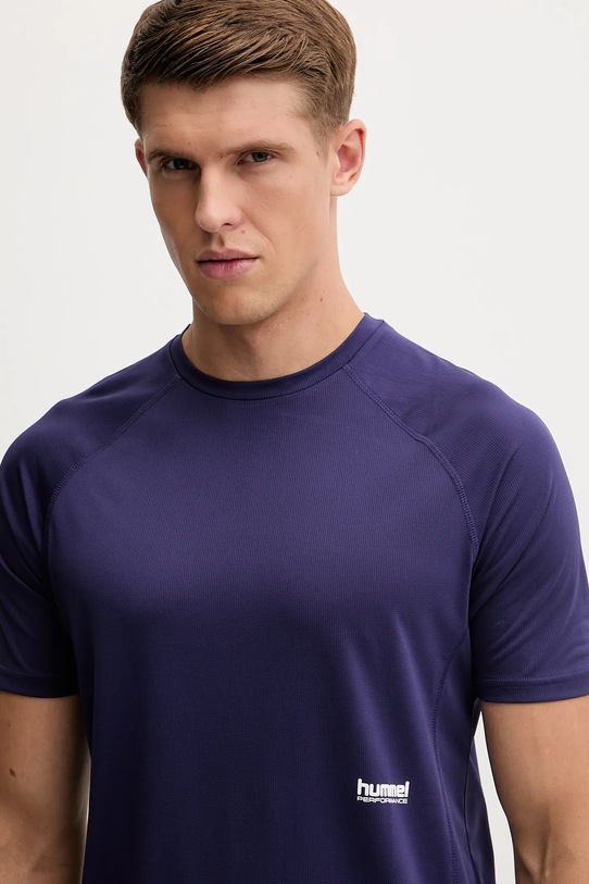 Hummel t-shirt treningowy fioletowy 229885