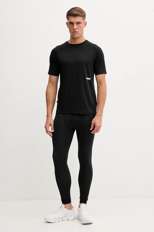 Hummel t-shirt treningowy 229885 czarny AW25