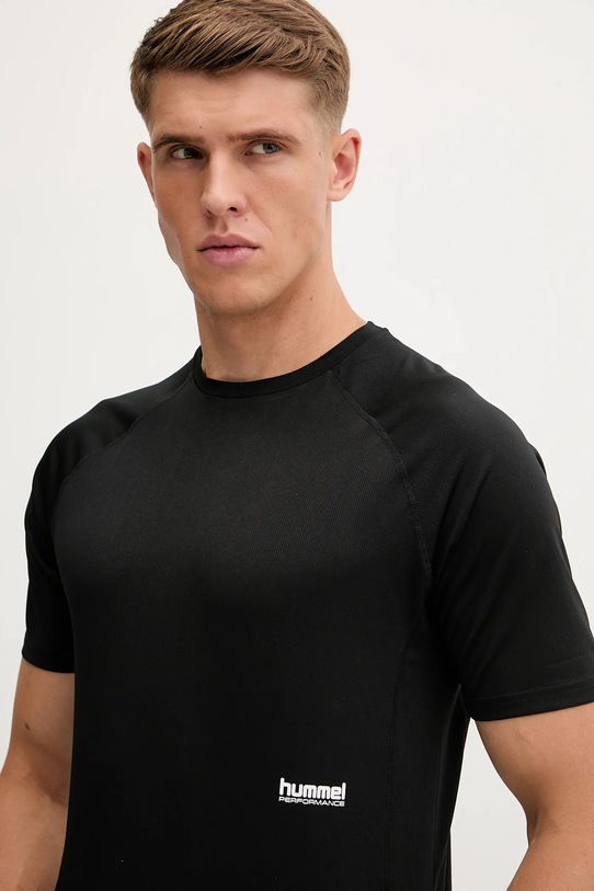 Hummel t-shirt treningowy czarny 229885