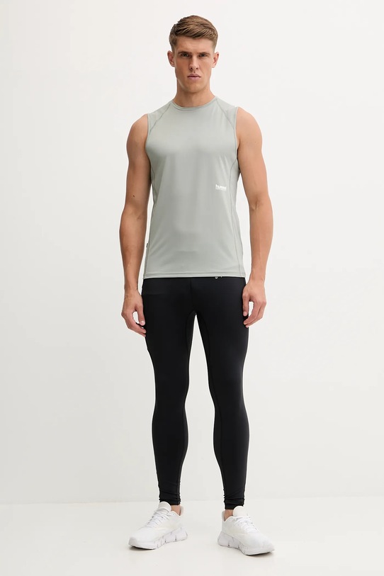 Hummel t-shirt treningowy 229886. zielony AW25