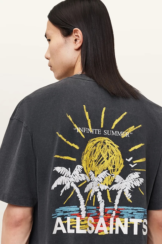 Odzież AllSaints t-shirt COVE M061PC czarny