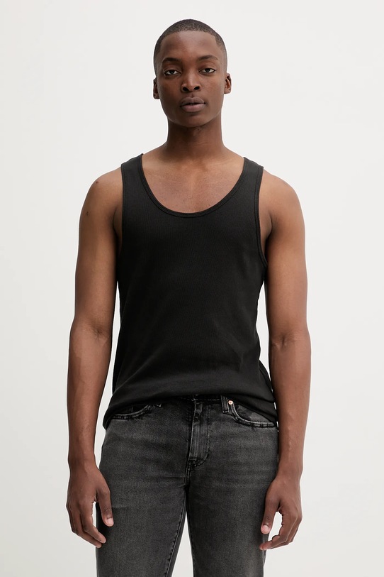 Levi's top bawełniany 2-pack 001MP biały AA00