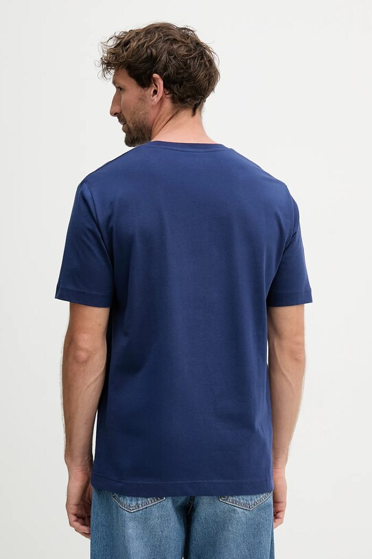 Oblečení Bavlněné tričko Marc O'Polo 526201251054 námořnická modř