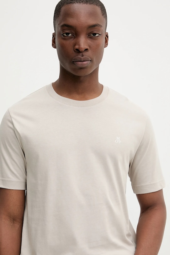 Marc O'Polo t-shirt in cotone beige 526201251054