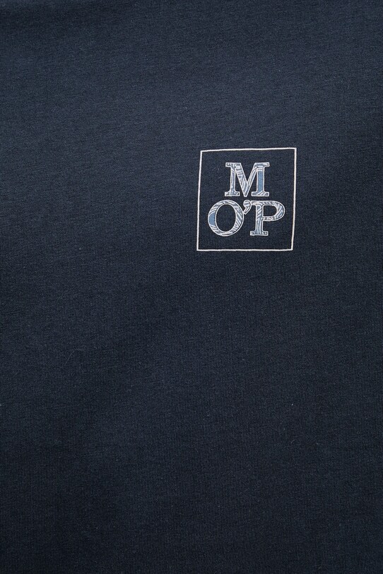 Marc O'Polo t-shirt bawełniany granatowy 526201251128
