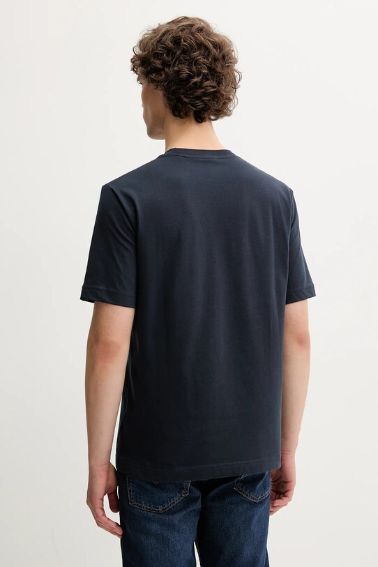 Oblečení Bavlněné tričko Marc O'Polo 526201251138 námořnická modř