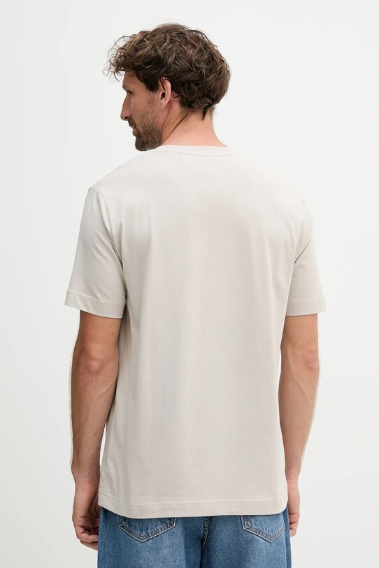 Ρούχα Βαμβακερό μπλουζάκι Marc O'Polo 526201251154 μπεζ