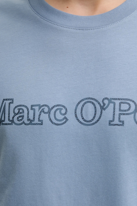Bavlněné tričko Marc O'Polo 526201251154 modrá