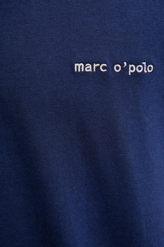 Marc O'Polo t-shirt bawełniany 526206451158 granatowy