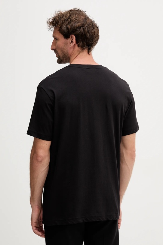Odzież Just Cavalli t-shirt bawełniany 79OAHT16.CJ500 czarny