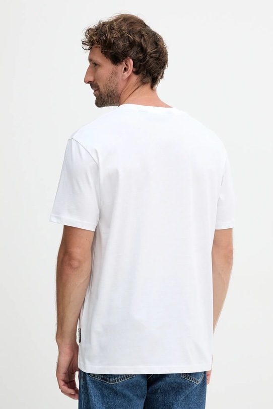 Odzież Just Cavalli t-shirt bawełniany 79OAHE13.CJ110 biały