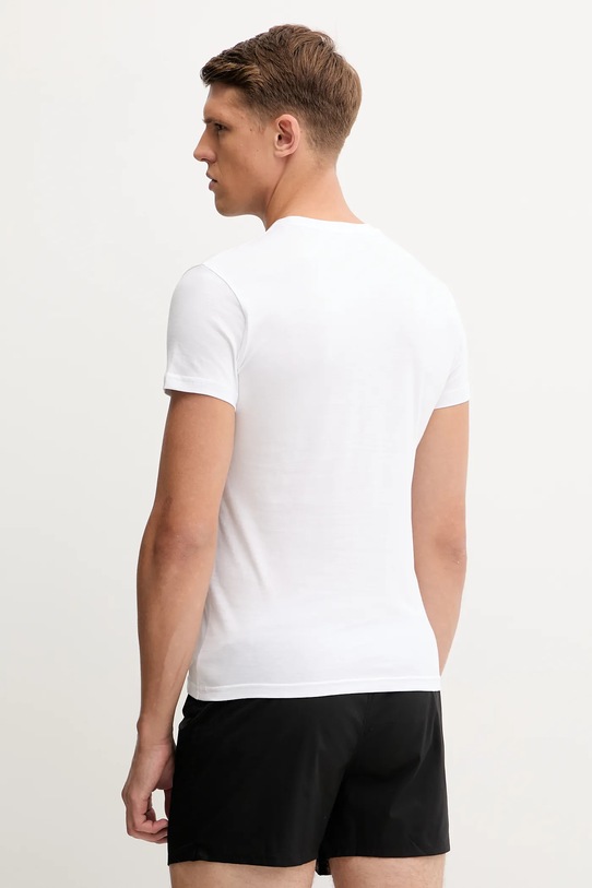 Just Cavalli t-shirt bawełniany 2-pack 79OAJU03.CJUT1 biały AW25
