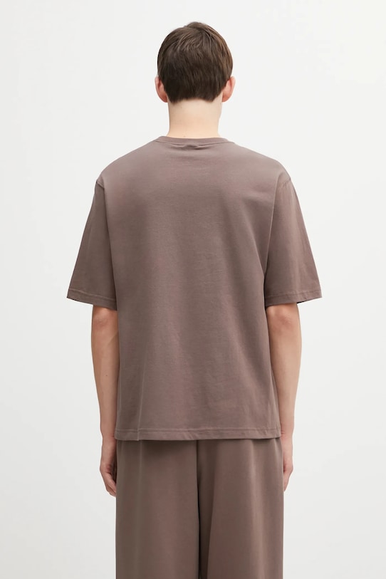 Clothing Puma cotton t-shirt PUMA x RIPNDIP 633779 brown
