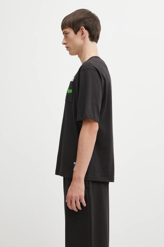 Βαμβακερό μπλουζάκι Puma PUMA x RIPNDIP 633779 μαύρο AW25